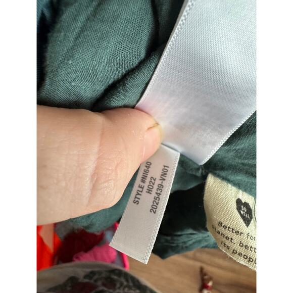 Madewell Green Plaid Mini Dress - Picture 10 of 11